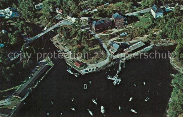 Rockport Maine Fliegeraufnahme