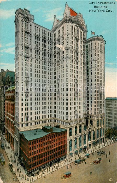 New York City City Investment Building