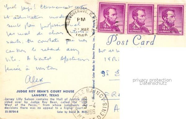 Langtry Judge Roy Beans Court House – Bild 2