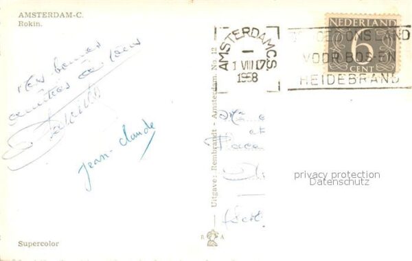 Amsterdam Niederlande Rokin – Bild 2