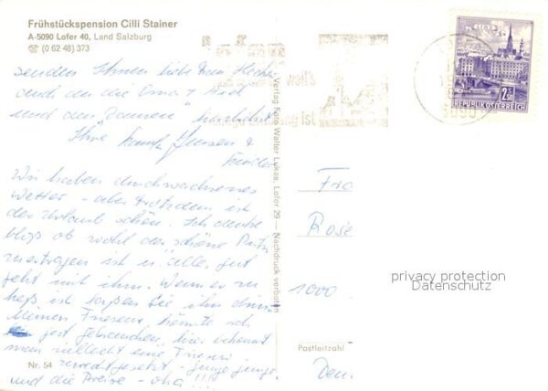Lofer Pension Cilli Stainer – Bild 2