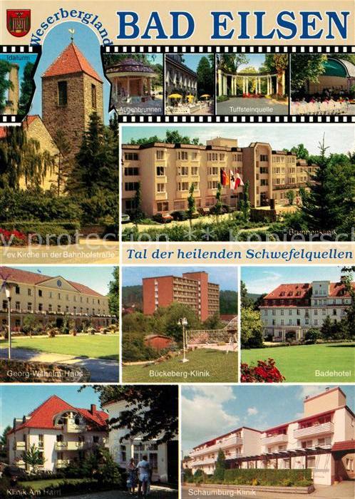 Bad Eilsen Kirche Bahnhofstraße Georg Wilhelm Haus