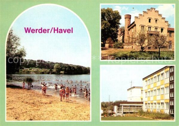 Werder Havel Badestelle Pionierlager Tschoibalsan Gl