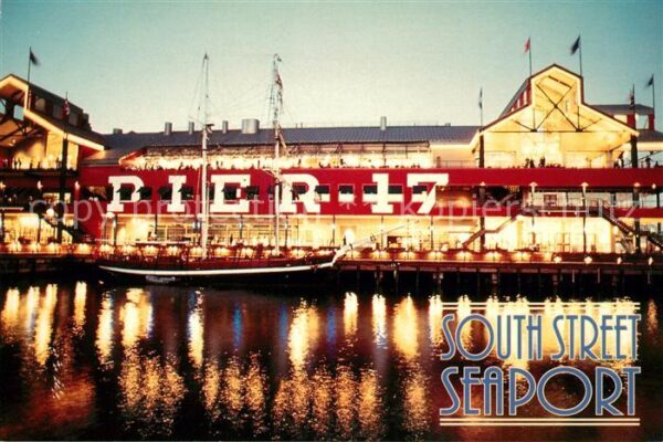 Manhattan New York South See Seaport Pier 17