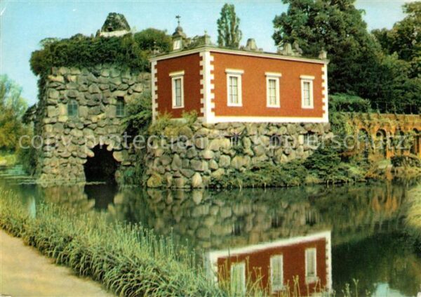 Woerlitz Wörlitzer Park Stein