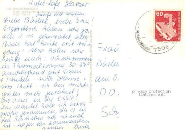 Bad Herrenalb Hotel Cafe Harzer – Bild 2