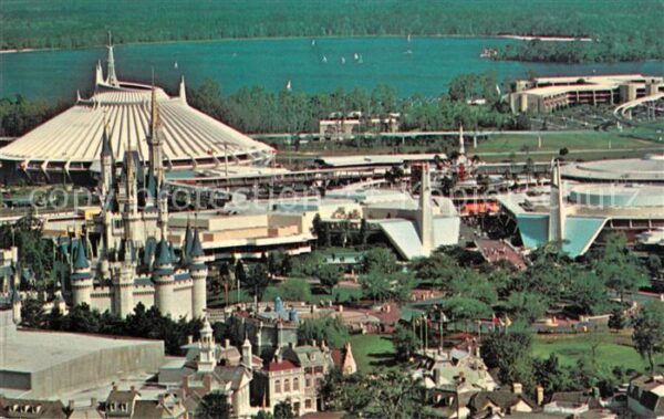 Walt Disney World Panorama Cinderella Castle