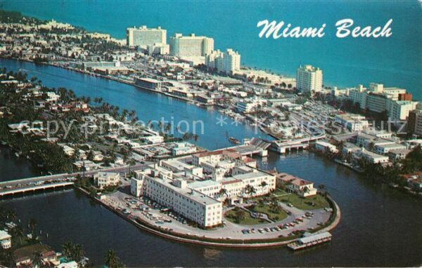 Miami Beach Fliegeraufnahme