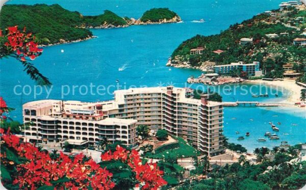 Acapulco Fliegeraufnahme Hotel Caleta