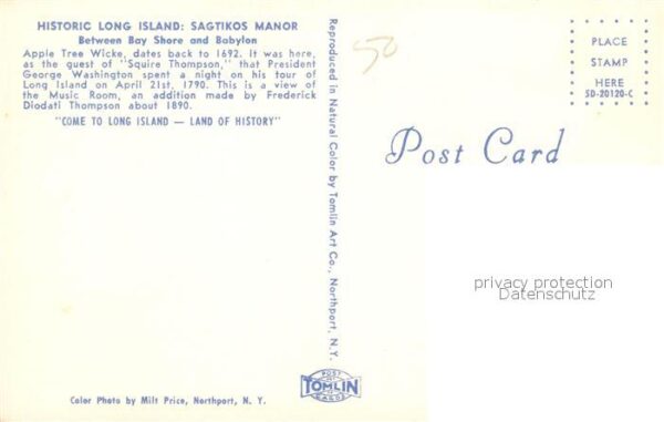 Long Island City Sagtikos Manor – Bild 2