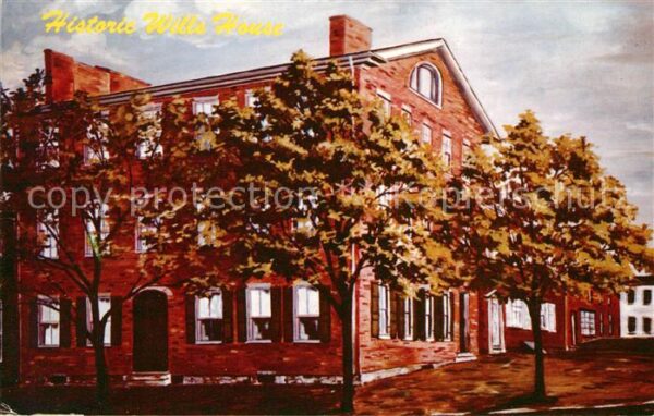 Gettysburg Pennsylvania Wills House