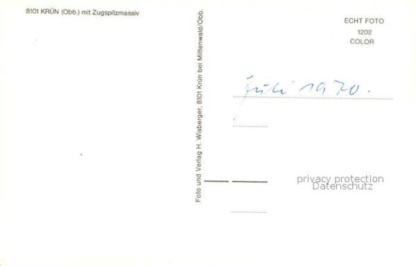 Kruen Zugspitzmassiv – Bild 2