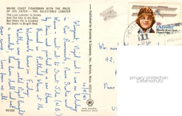 Maine US-State Coast Fisherman – Bild 2
