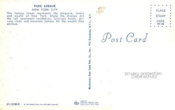 New York City Park Avenue – Bild 2