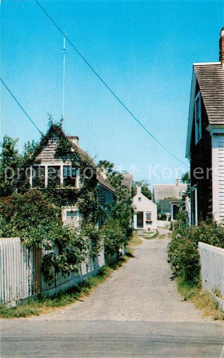 Cape Cod Mass. Village Lane