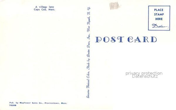Cape Cod Mass. Village Lane – Bild 2