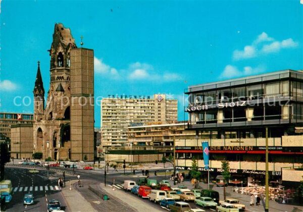 Berlin Kaiser Wilhelm Gedächniskirche Europa C