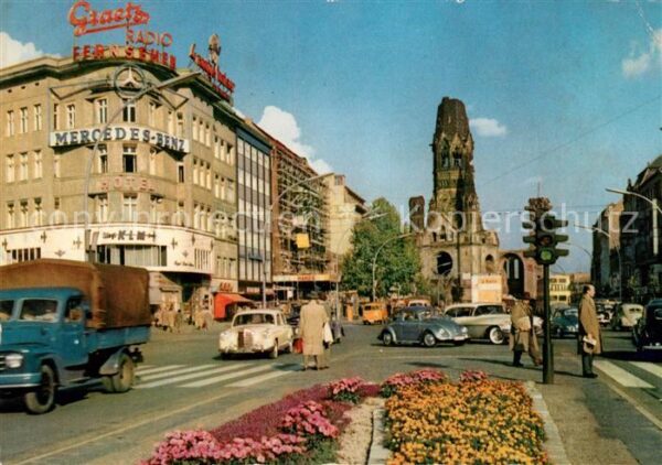 Berlin Kaiser Wilhelm Gedächniskirche Kurfürst