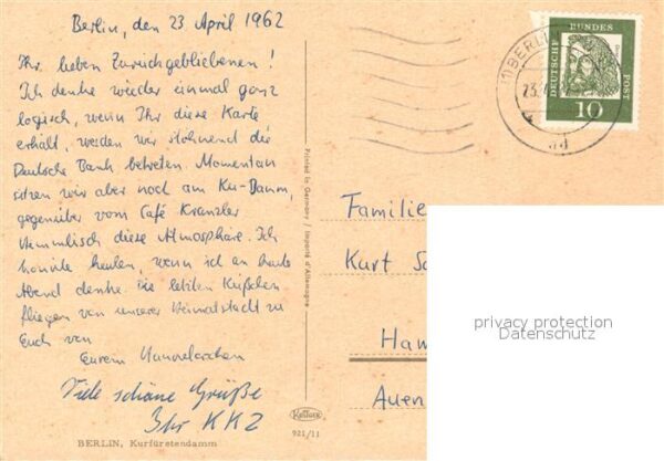 Berlin Kurfürstendamm Haus Wien – Bild 2