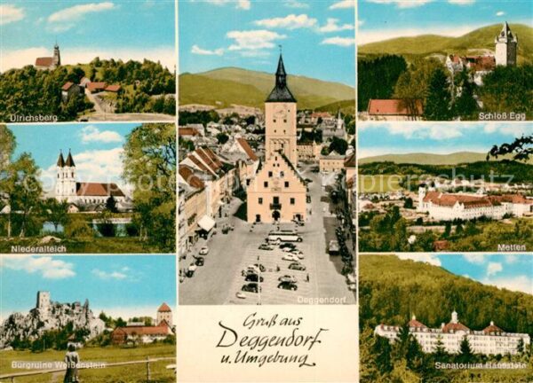 Deggendorf Donau Metten Schloss Egg Weißenstein