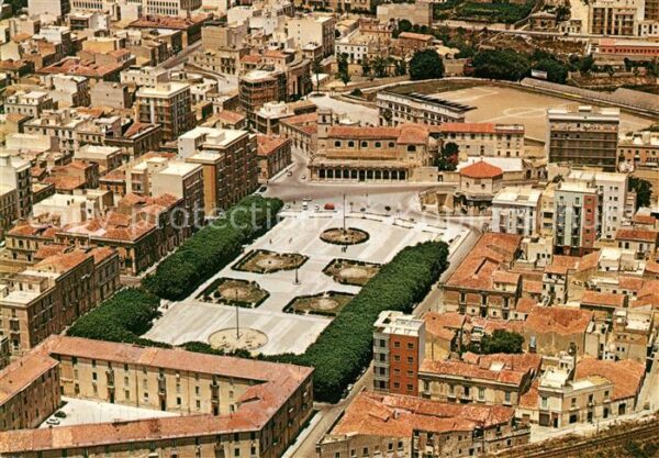 Siracusa Fliegeraufnahme Piazza Santa Lucia