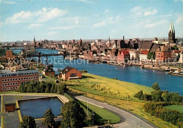 Bremen Stadtansicht Weser