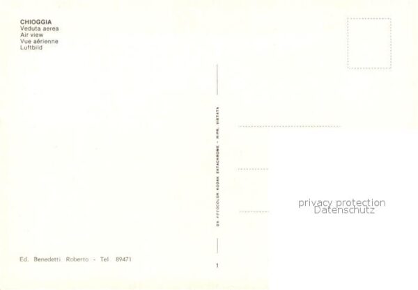 Chioggia Venetien Fliegeraufnahme – Bild 2