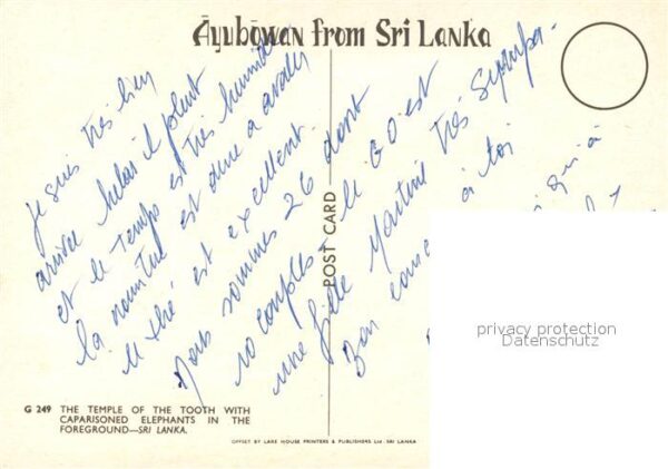 Sri Lanka Temple – Bild 2