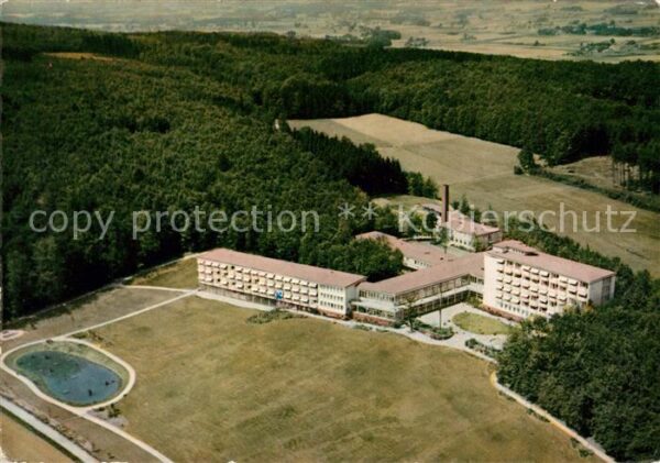 Rothenfelde Bad Fliegeraufnahme Sanatorium Teutoburger