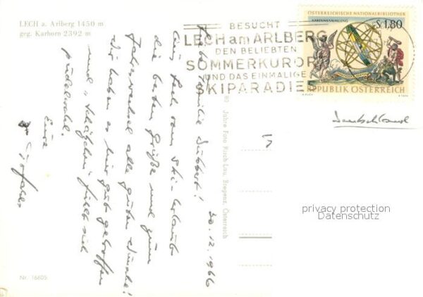 Lech Vorarlberg Winterlandschaft Karhorn – Bild 2