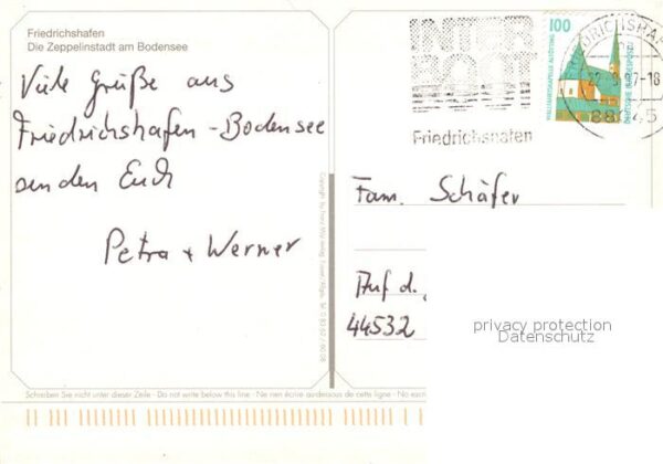 Friedrichshafen Bodensee Zeppelin Kirche – Bild 2
