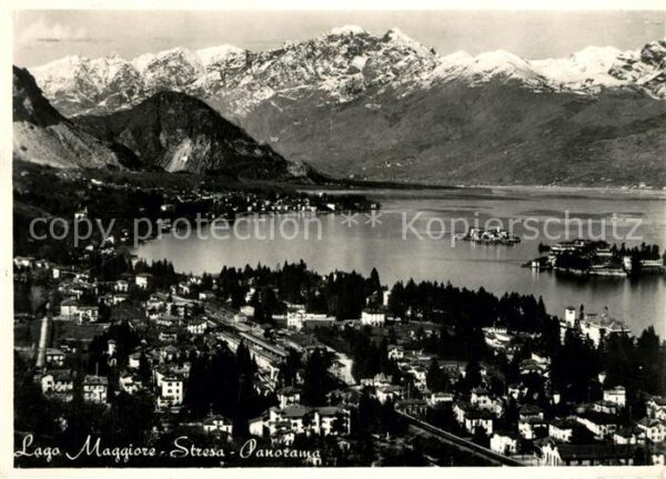 Stresa Lago Maggiore Panorama