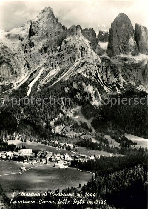 San Martino di Castrozza Panorama Cimon della Pala