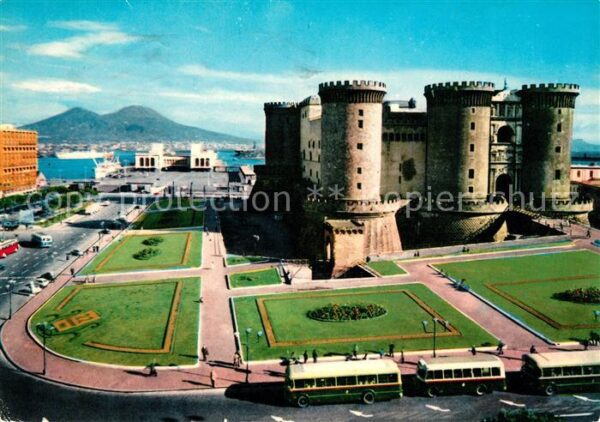 Napoli Neapel Maschino Angioino Stazione Marittima