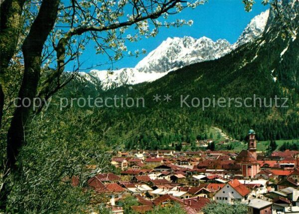 Mittenwald Karwendel Tirol Panorama Kirche