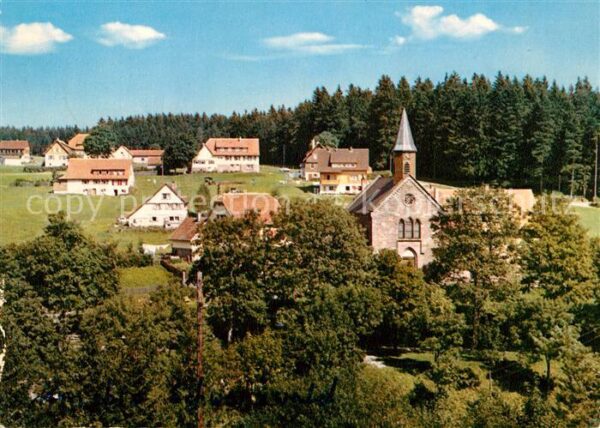 Kniebis Freudenstadt Kirche Panorama