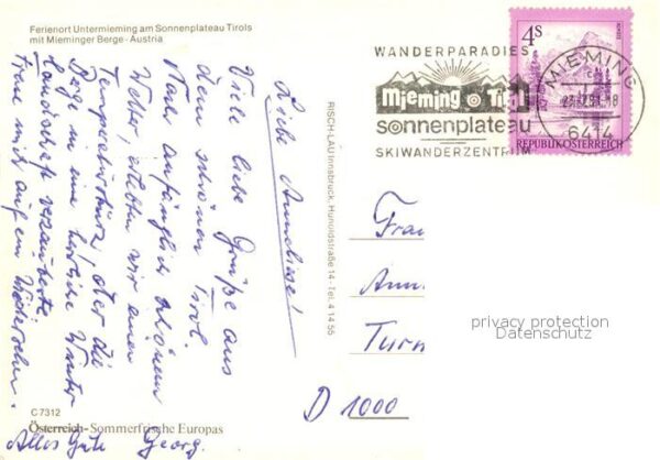 Untermieming Mieminger Berge – Bild 2