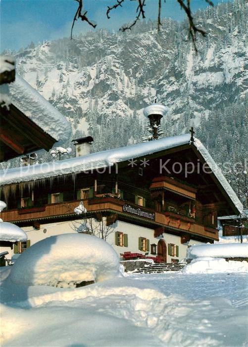 St Johann Tirol Gasthaus Rummlerhof Winter