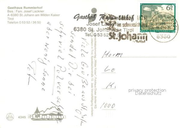 St Johann Tirol Gasthaus Rummlerhof Winter – Bild 2