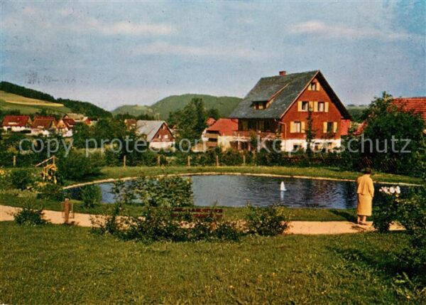 Hinterzarten Park Teich Panorama