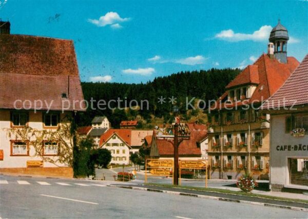 Lenzkirch Cafe B&#228ckerei Rathaus