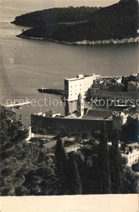 Dubrovnik Ragusa Panorama Burg