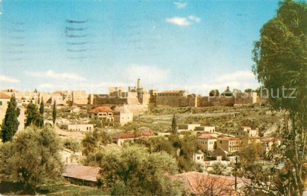 Jerusalem Yerushalayim Stadtmauer