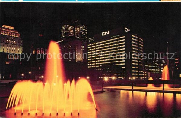 Montreal Quebec Nachtaufnahme Skyline