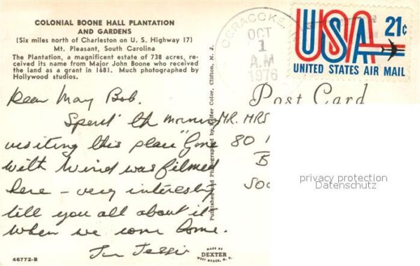 Pleasant Mount Colonial Boone Hall Plantation – Bild 2
