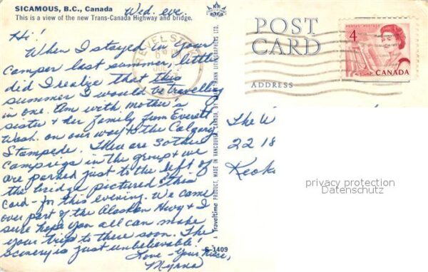 Sicamous Trans Canada Highway – Bild 2
