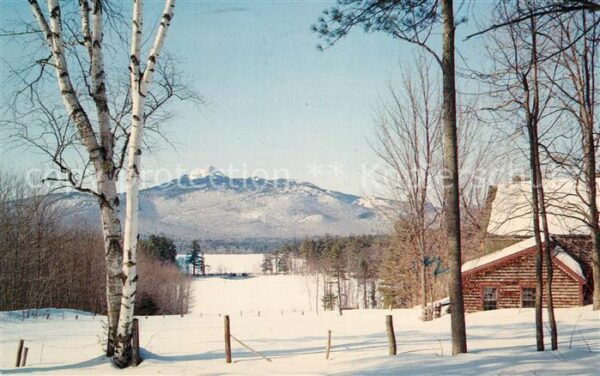 New Hampshire US-State Mount Chocorua Winterpanorama