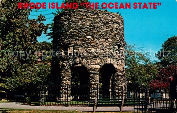 Rhode Island US-State Old Stone Mill Newport