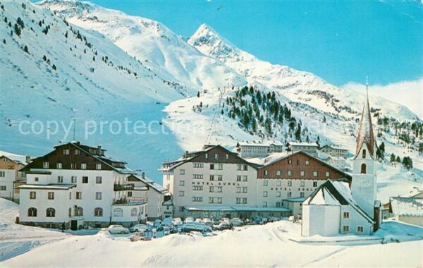 Obergurgl Sölden Tirol Hohe Mut Winterlandschaft