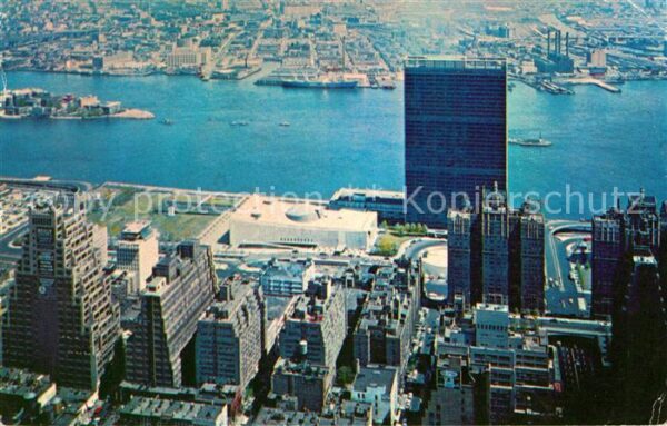 New York City Fliegeraufnahme Midtown Manhattan